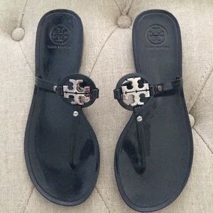 Navy Blue Tory Burch Jelly Sandals size 7